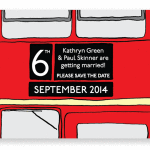 London Save the Date Cards