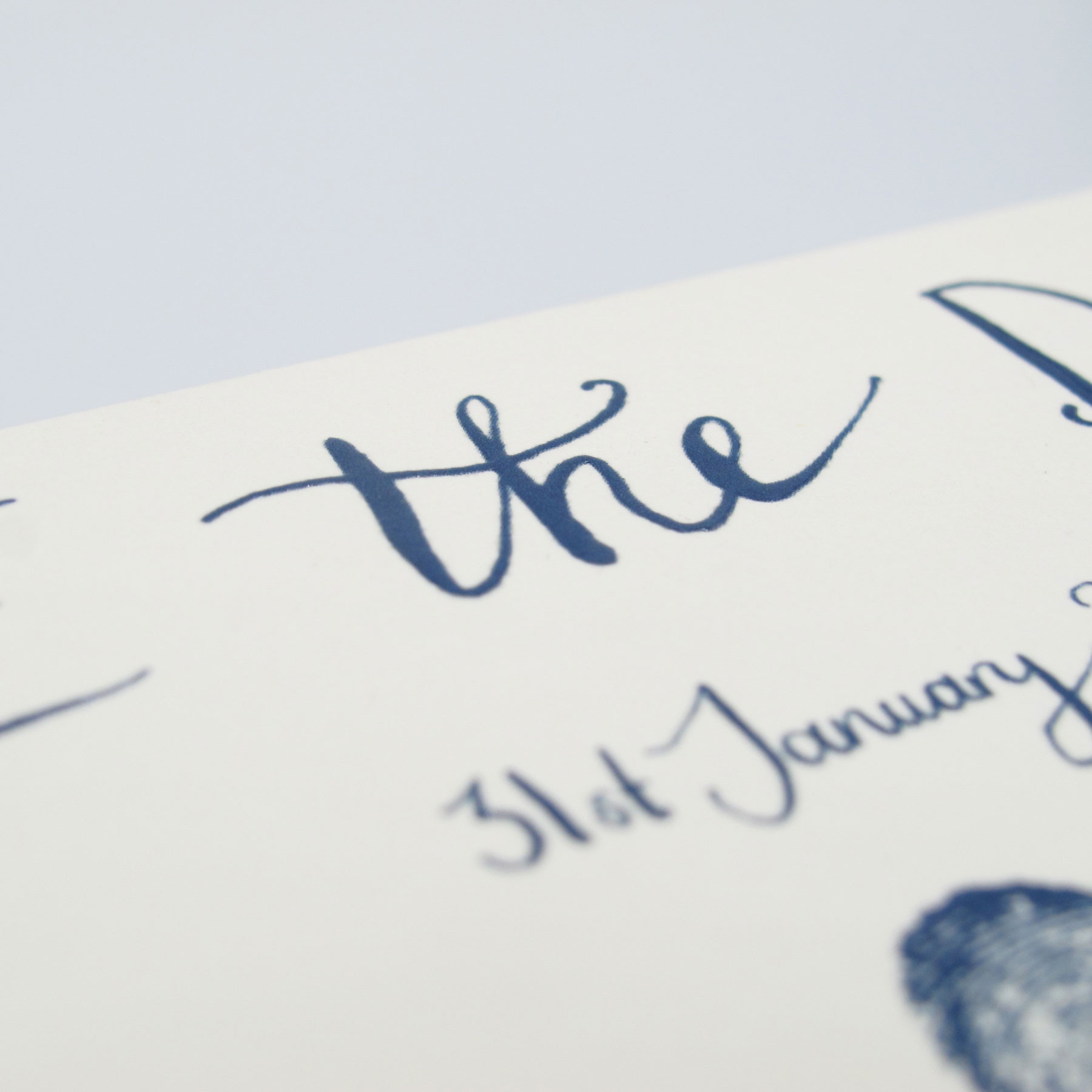 Pen and Ink Save the Dates