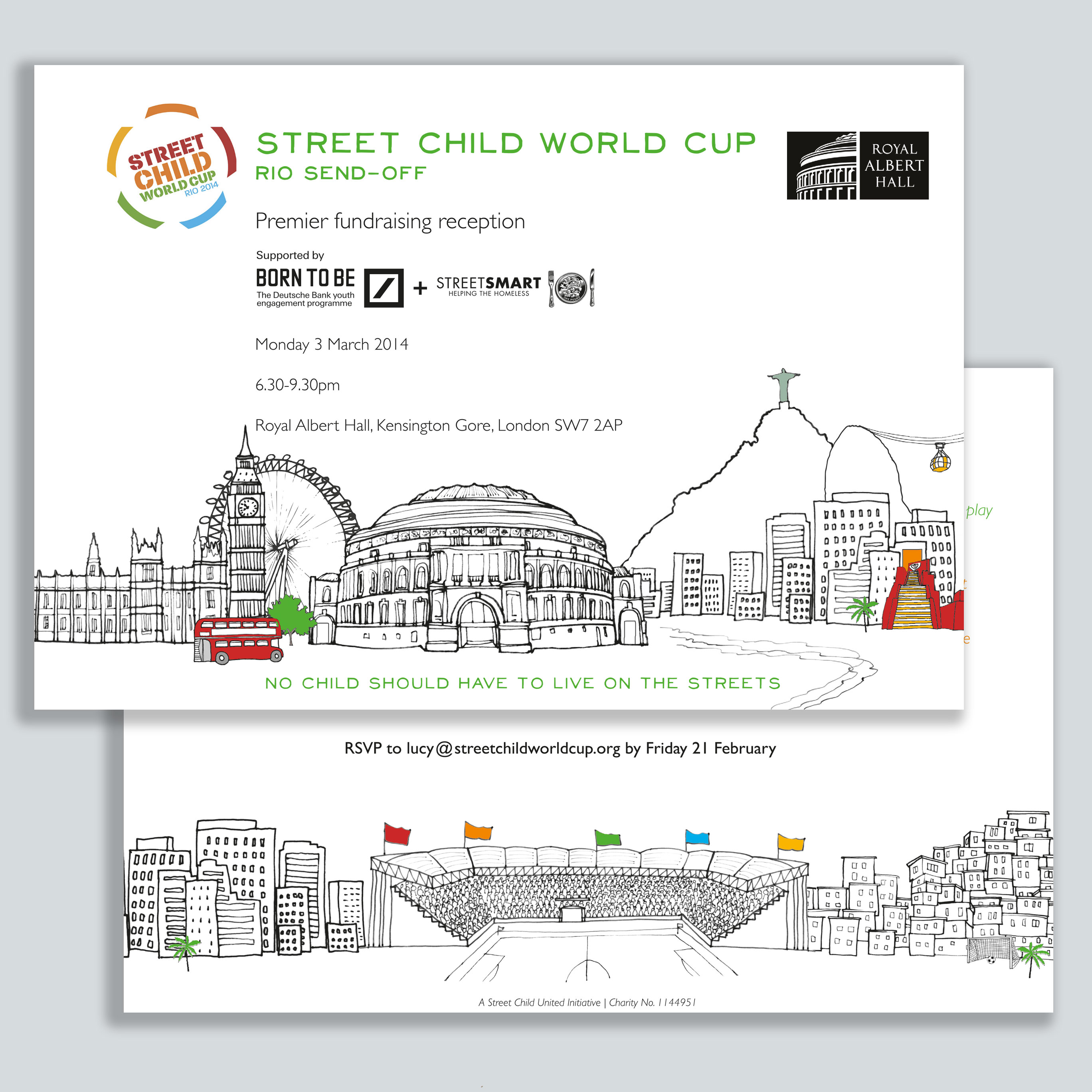 Street Child World Cup Invitation